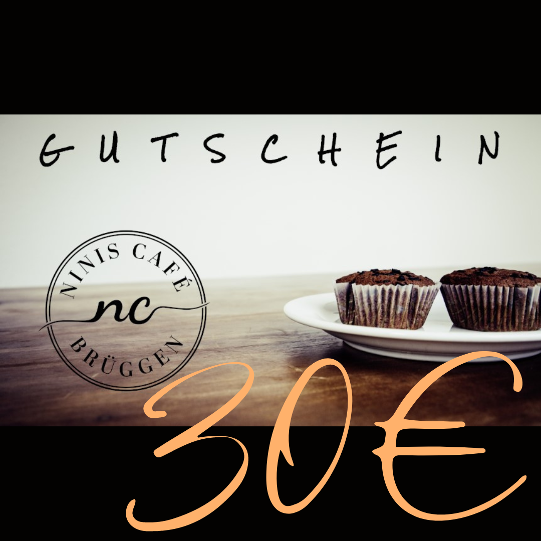 Ninis Café Brüggen Klosterstraße 71 41379 Brüggen glutenfrei laktosefrei 30€ Gutschein