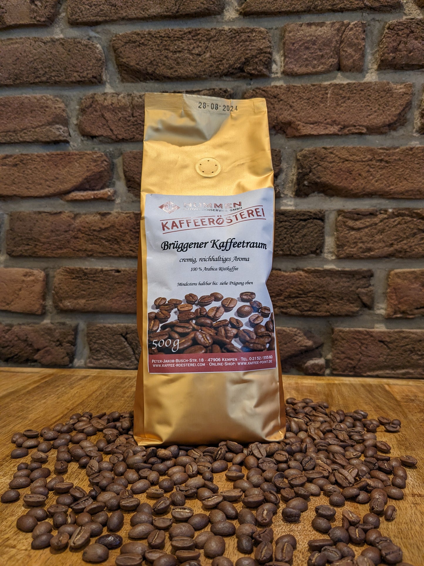 Brüggener Kaffeetraum, 500g, 100% Arabica, gehaltvoll